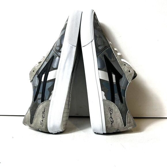 Lakai Stargazer Manchester Skate Shoes Sneakers Mens 10.5 Suede Gray Lace Up Low - Picture 5 of 11